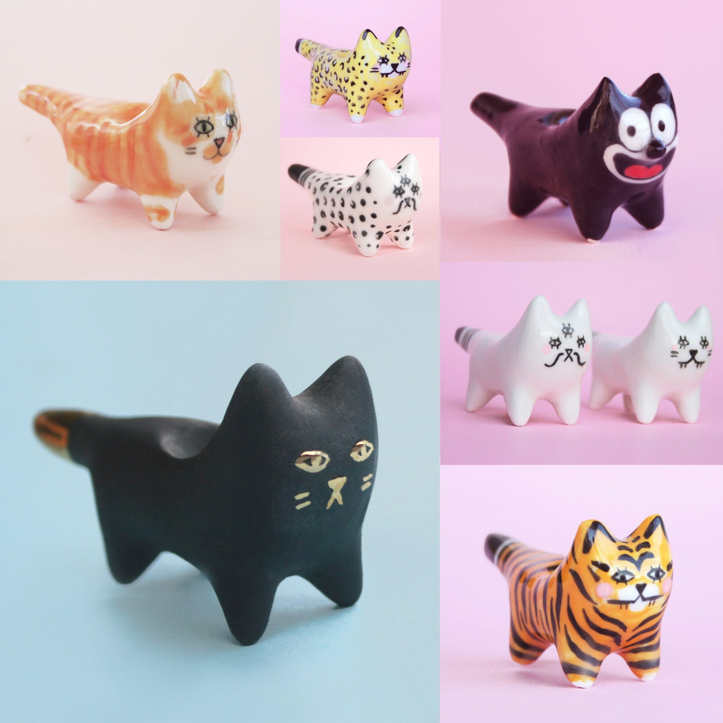 Cat shaped smoking pipes