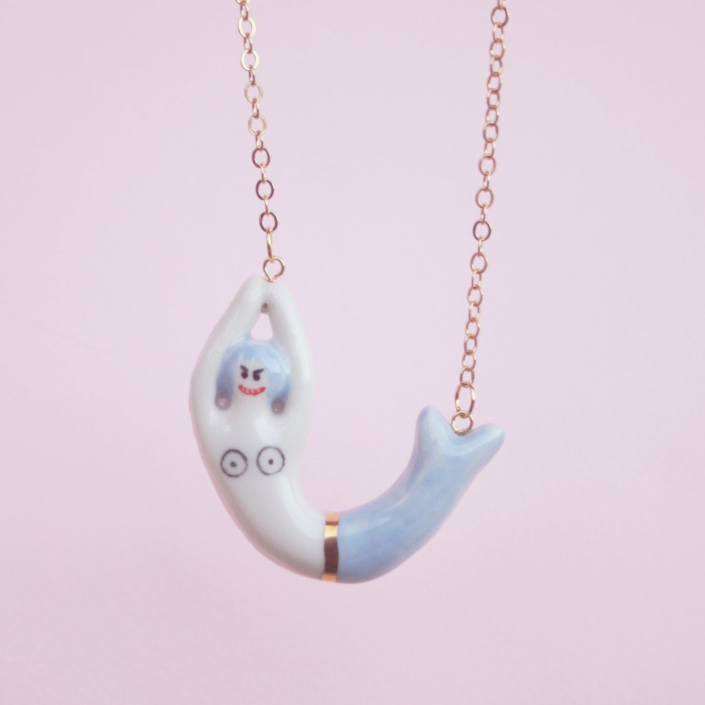 MERMAID - PORCELAIN NECKLACE