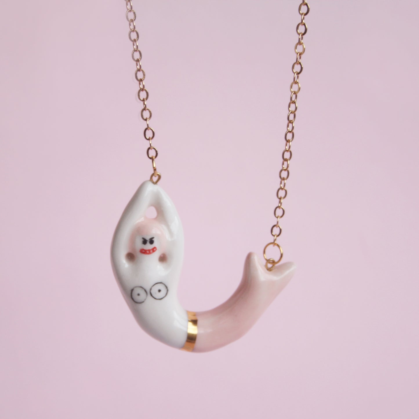 MERMAID - PORCELAIN NECKLACE