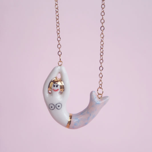 MERMAID - PORCELAIN NECKLACE