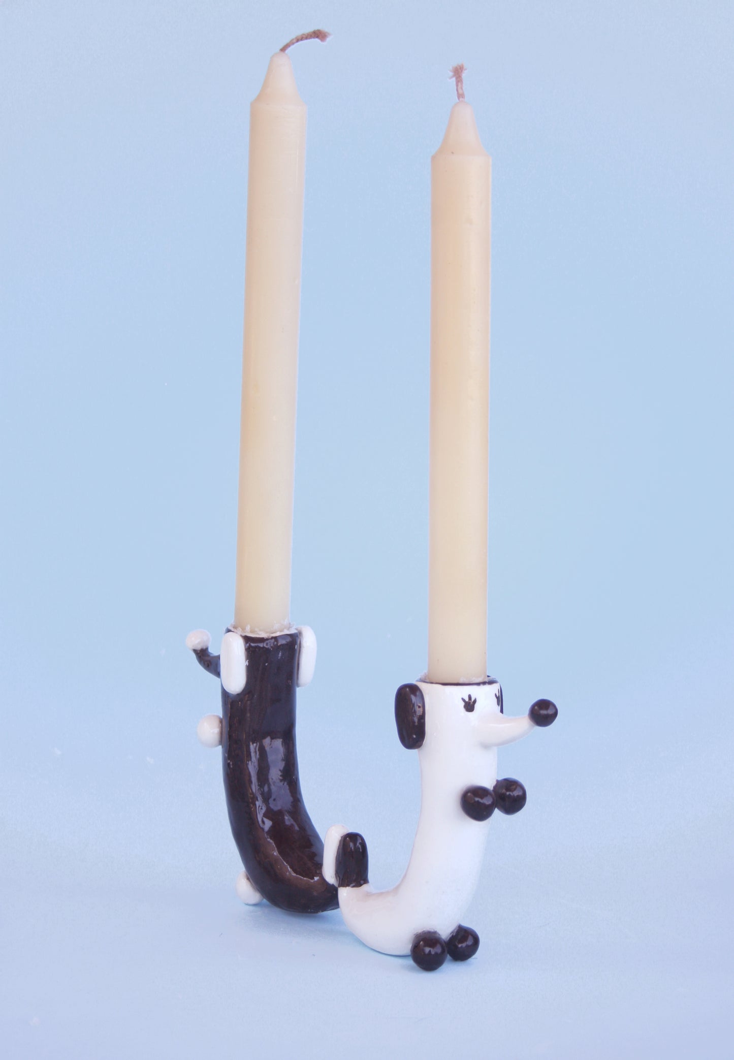 SIAMESE DOG CANDLE HOLDER
