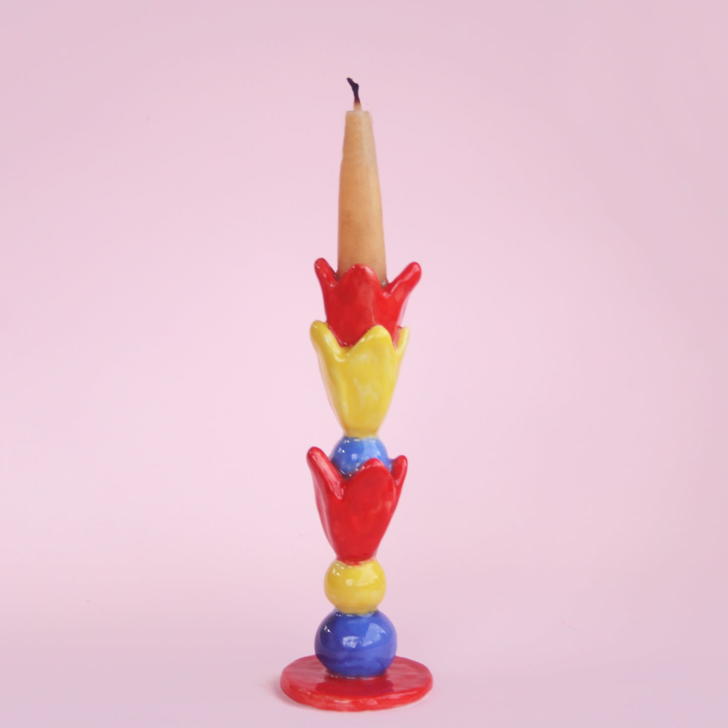 LONG TULIP CANDLE HOLDER