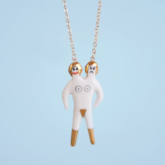 SIAMESE TWIN NECKLACE