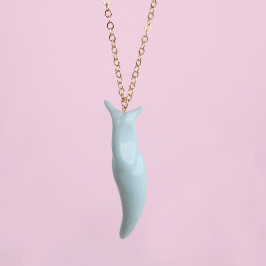 SLUG PORCELAIN NECKLACE