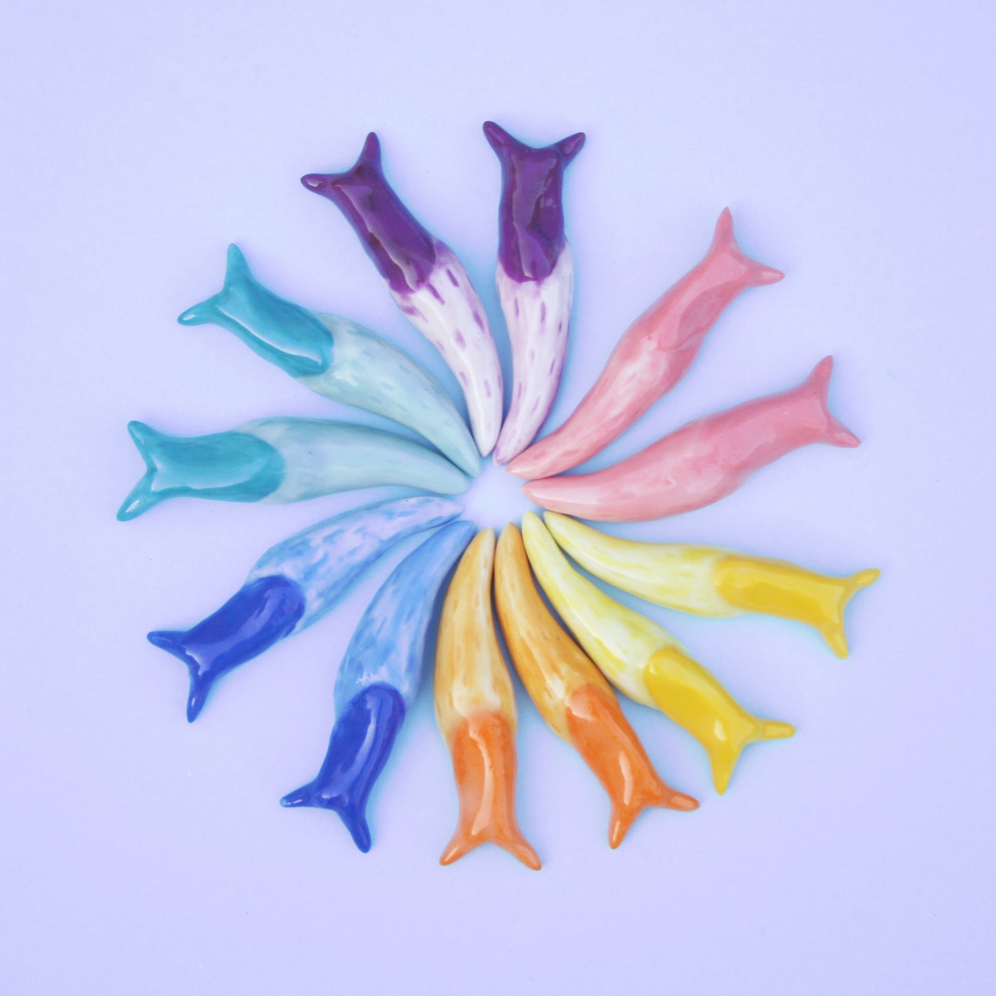 SLUG PORCELAIN NECKLACE