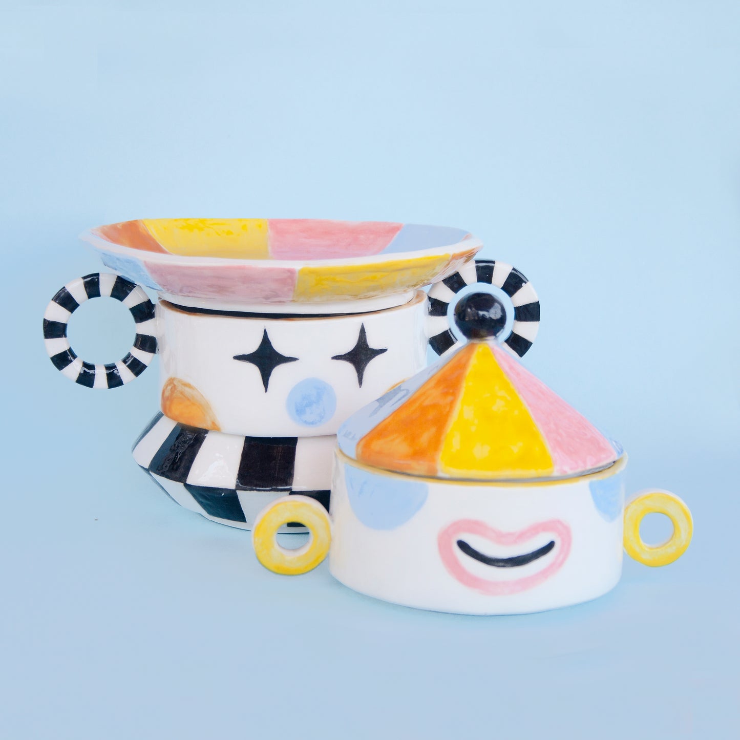 CIRCUS - STACKABLE CERAMIC BOWL SET