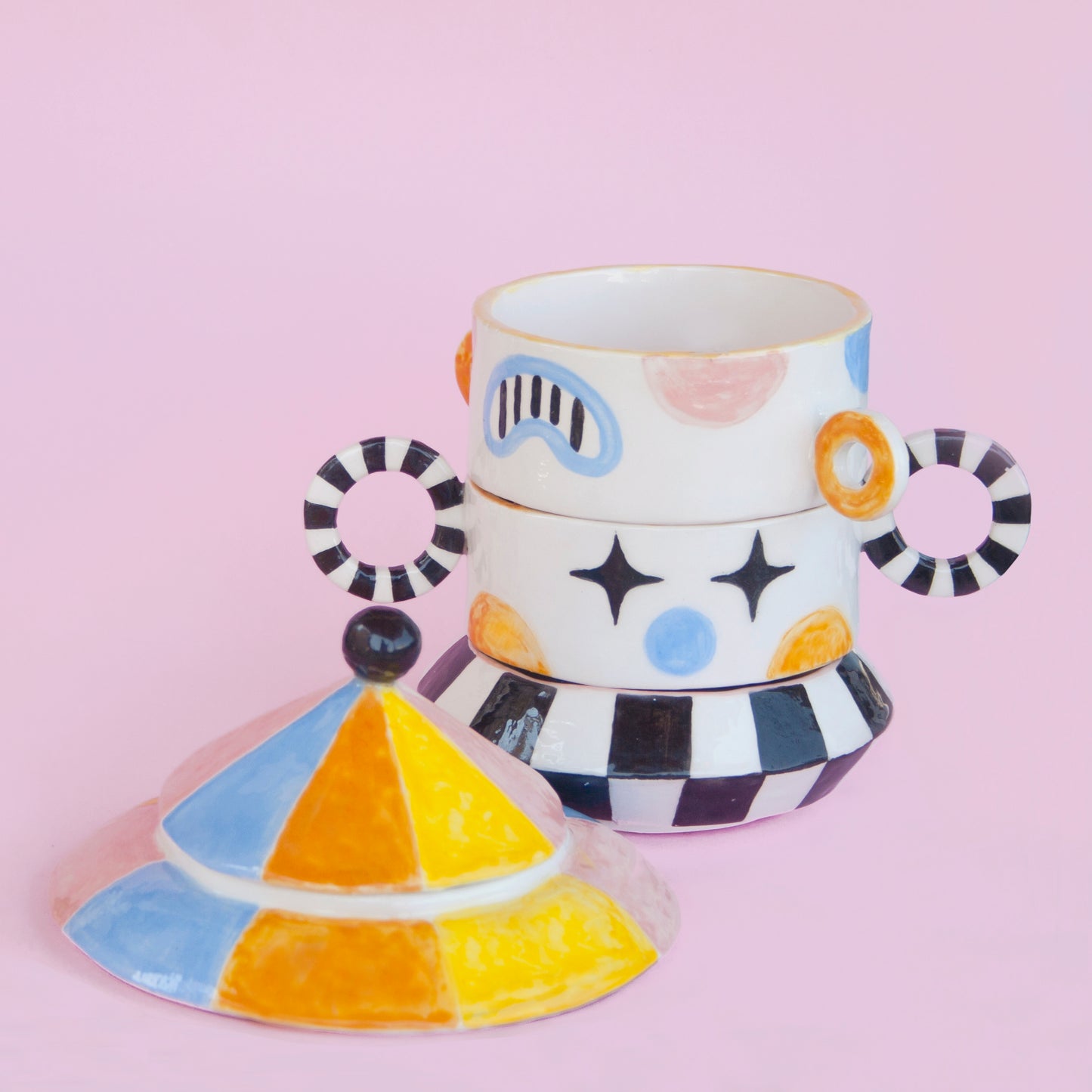 CIRCUS - STACKABLE CERAMIC BOWL SET