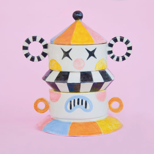 CIRCUS - STACKABLE CERAMIC BOWL SET