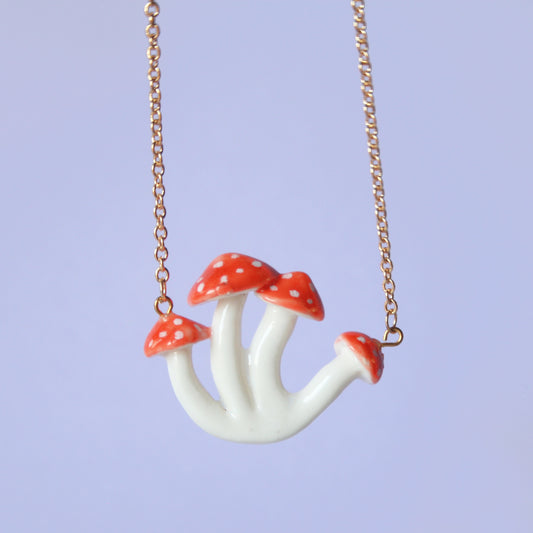 MUSHROOM NECKLACE