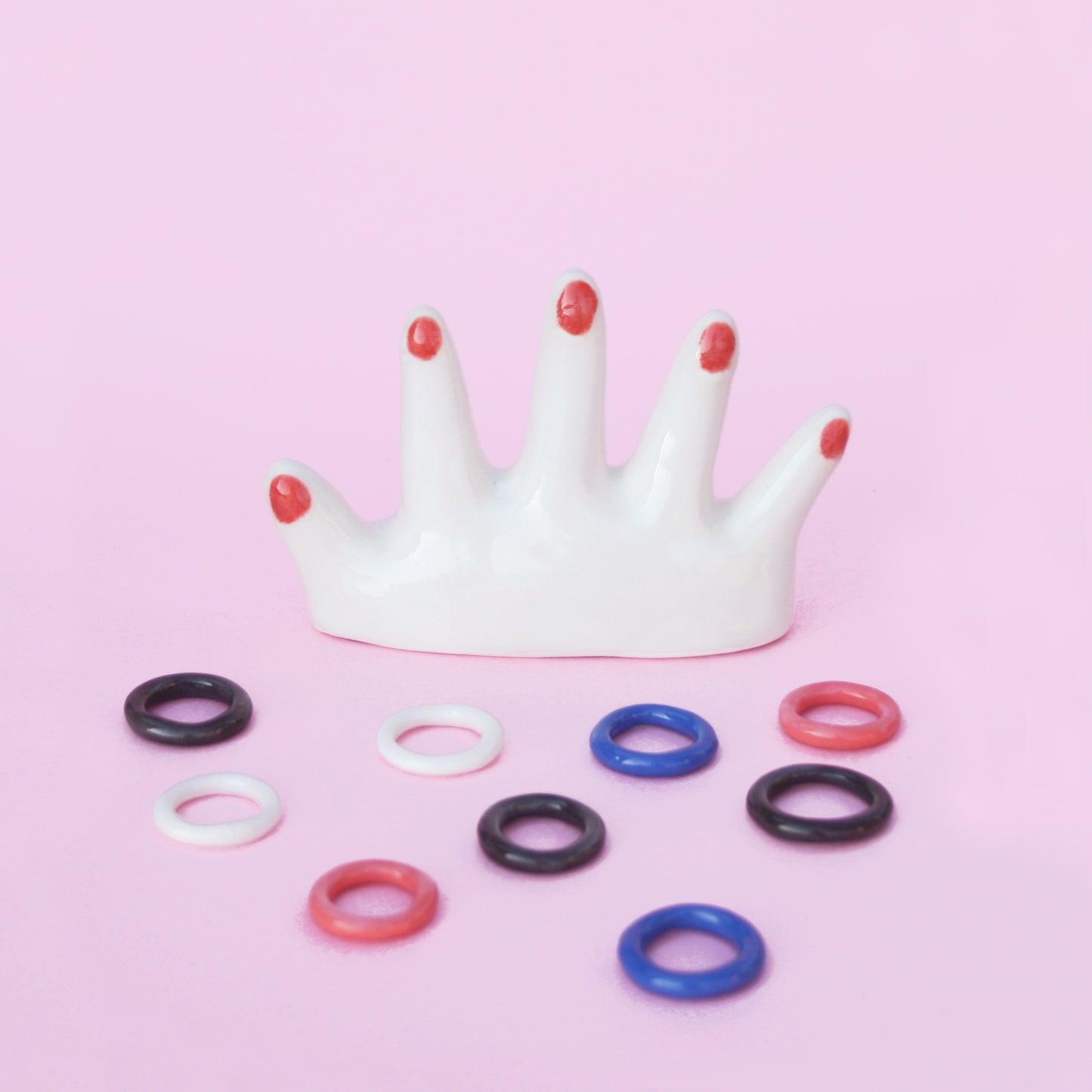 HAND - PORCELAIN RING HOLDER