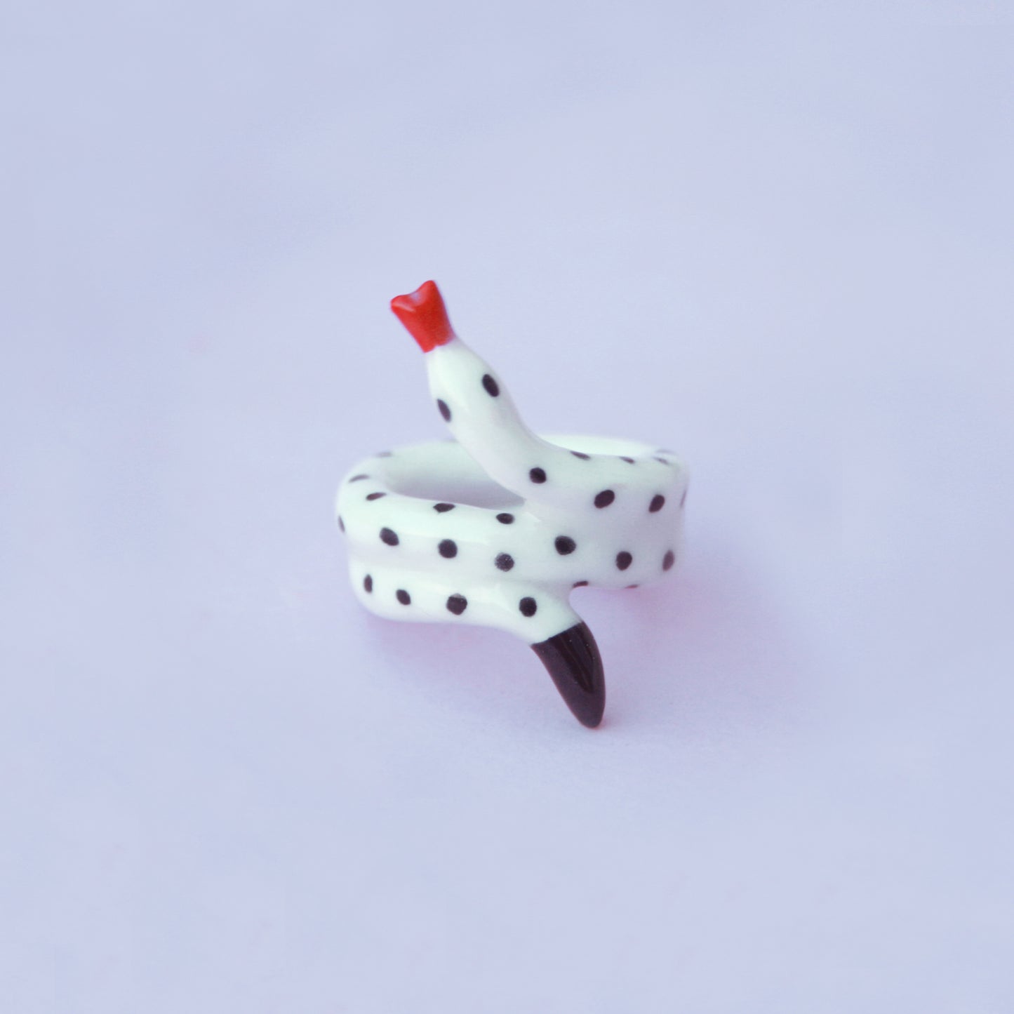 SNAKE - PORCELAIN RING