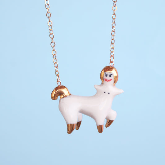 CENTAUR - PORCELAIN NECKLACE