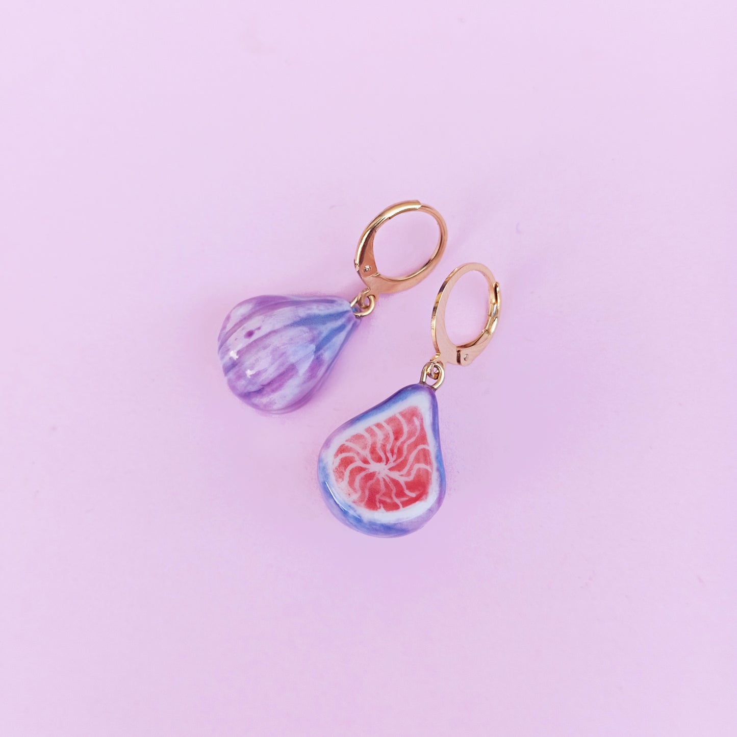 JULY : FIG EARRINGS