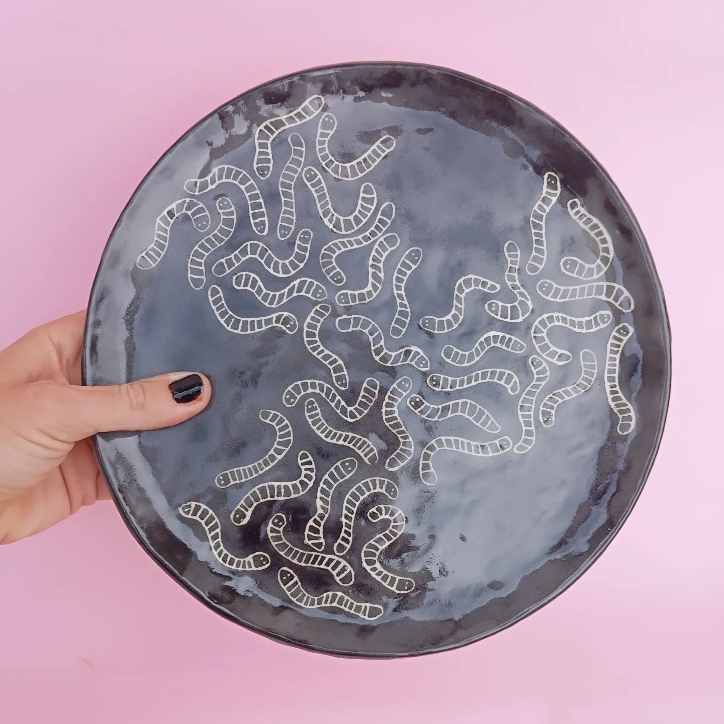 PLATE OF WORMS