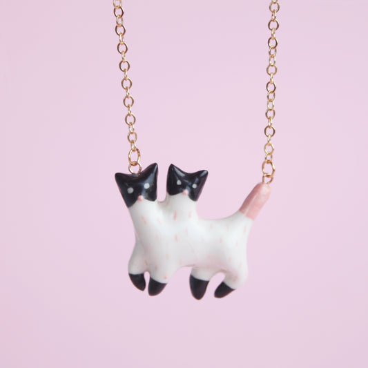 SIAMESE CAT NECKLACE