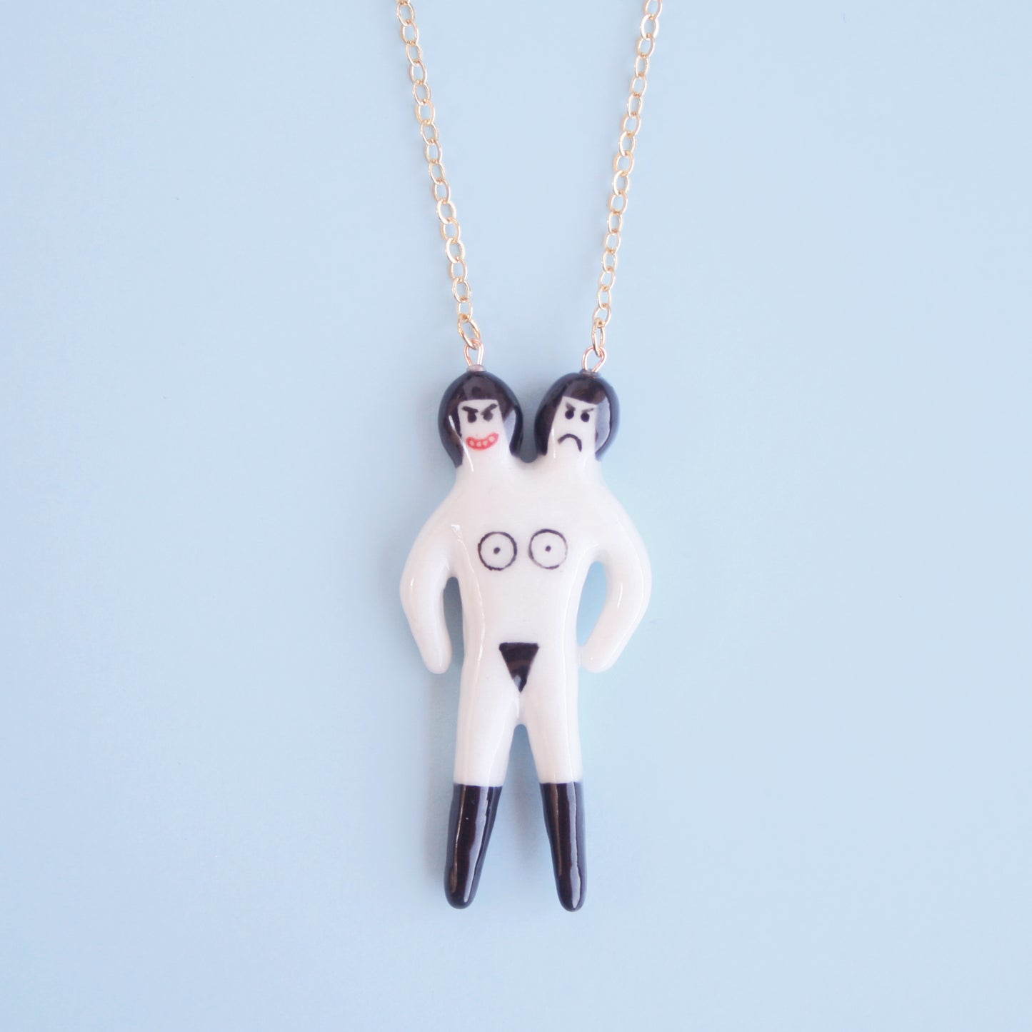 SIAMESE TWIN NECKLACE