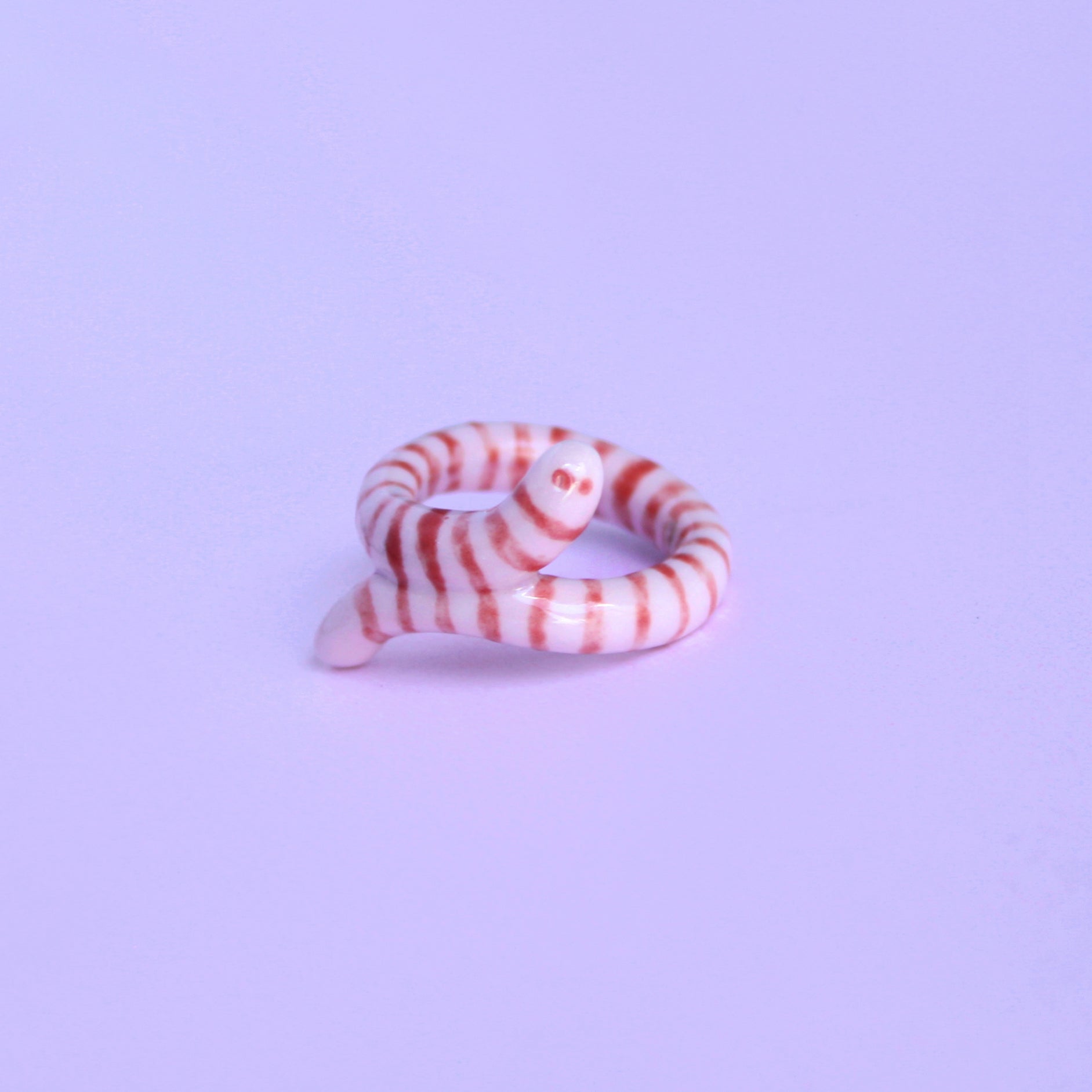 Porcelain Worm Ring