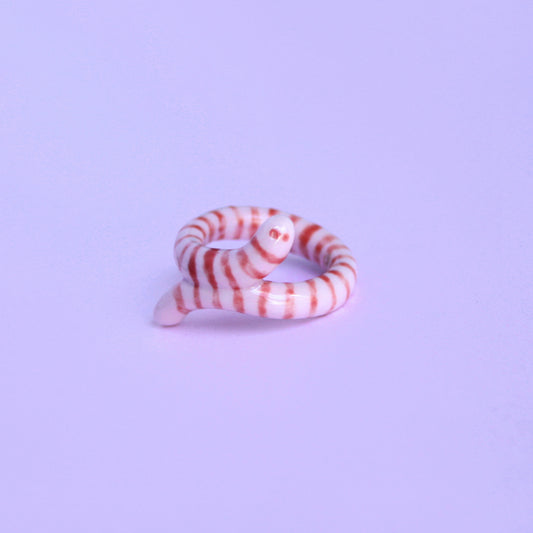 Porcelain Worm Ring