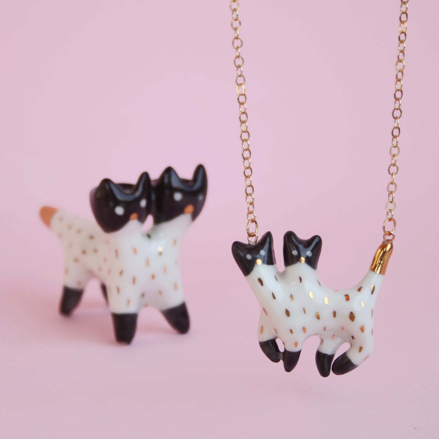 SIAMESE CAT NECKLACE