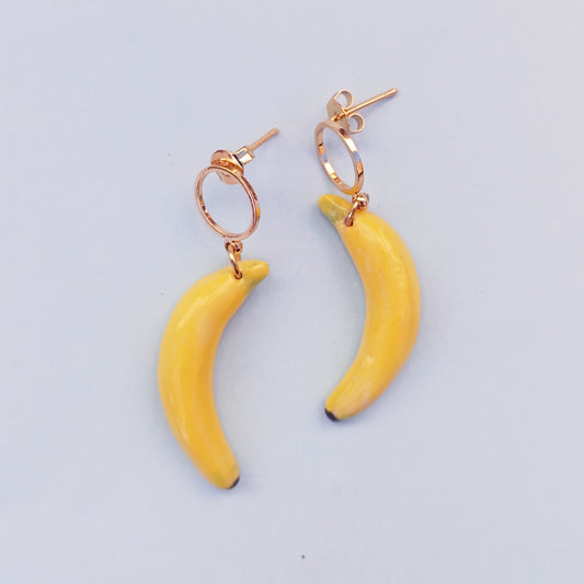 APRIL: BANANA EARRINGS