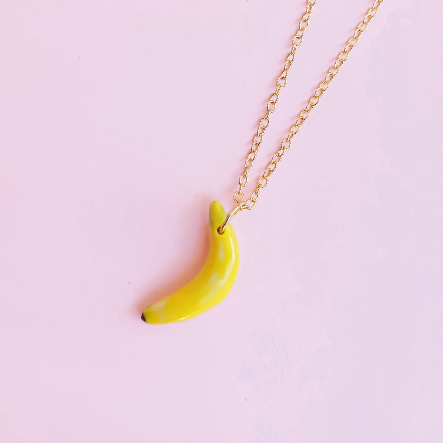 APRIL : BANANA CHARM NECKLACE