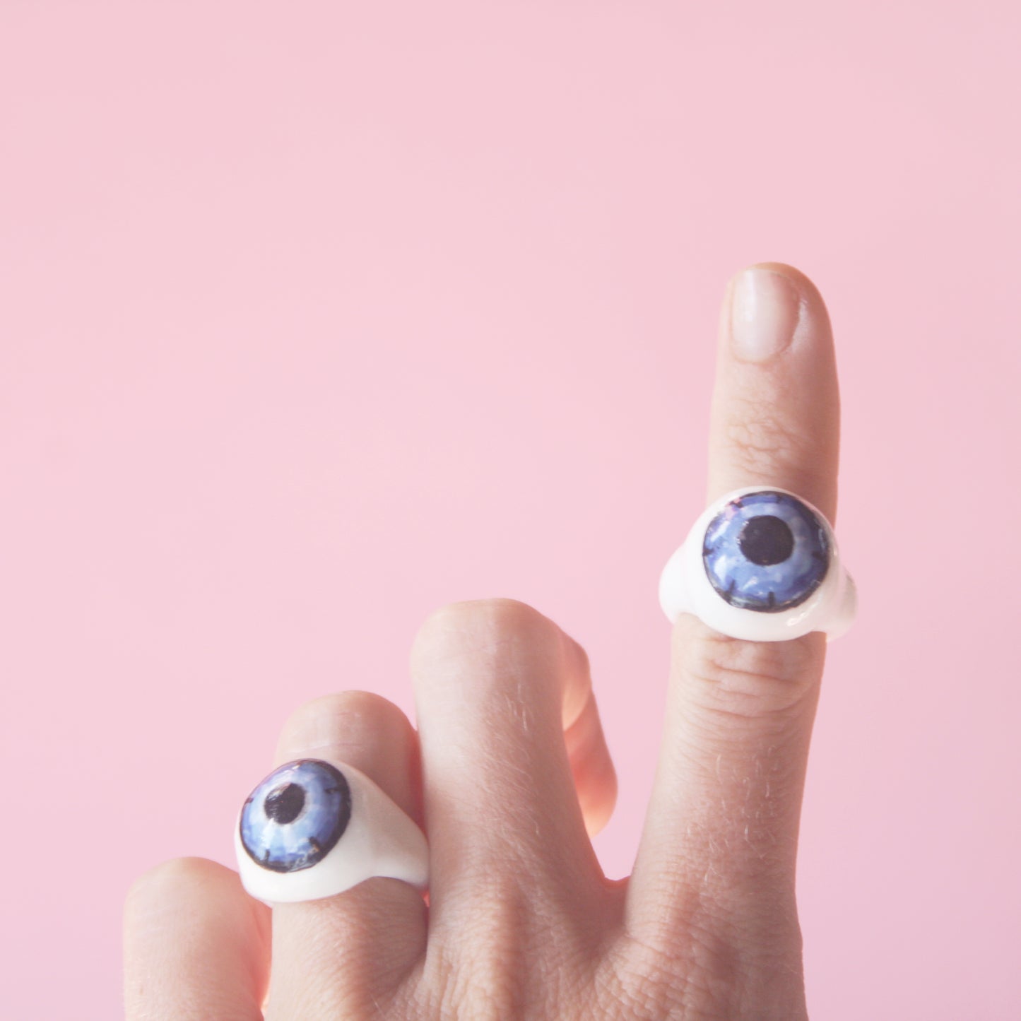 EYEBALL - PORCELAIN RING