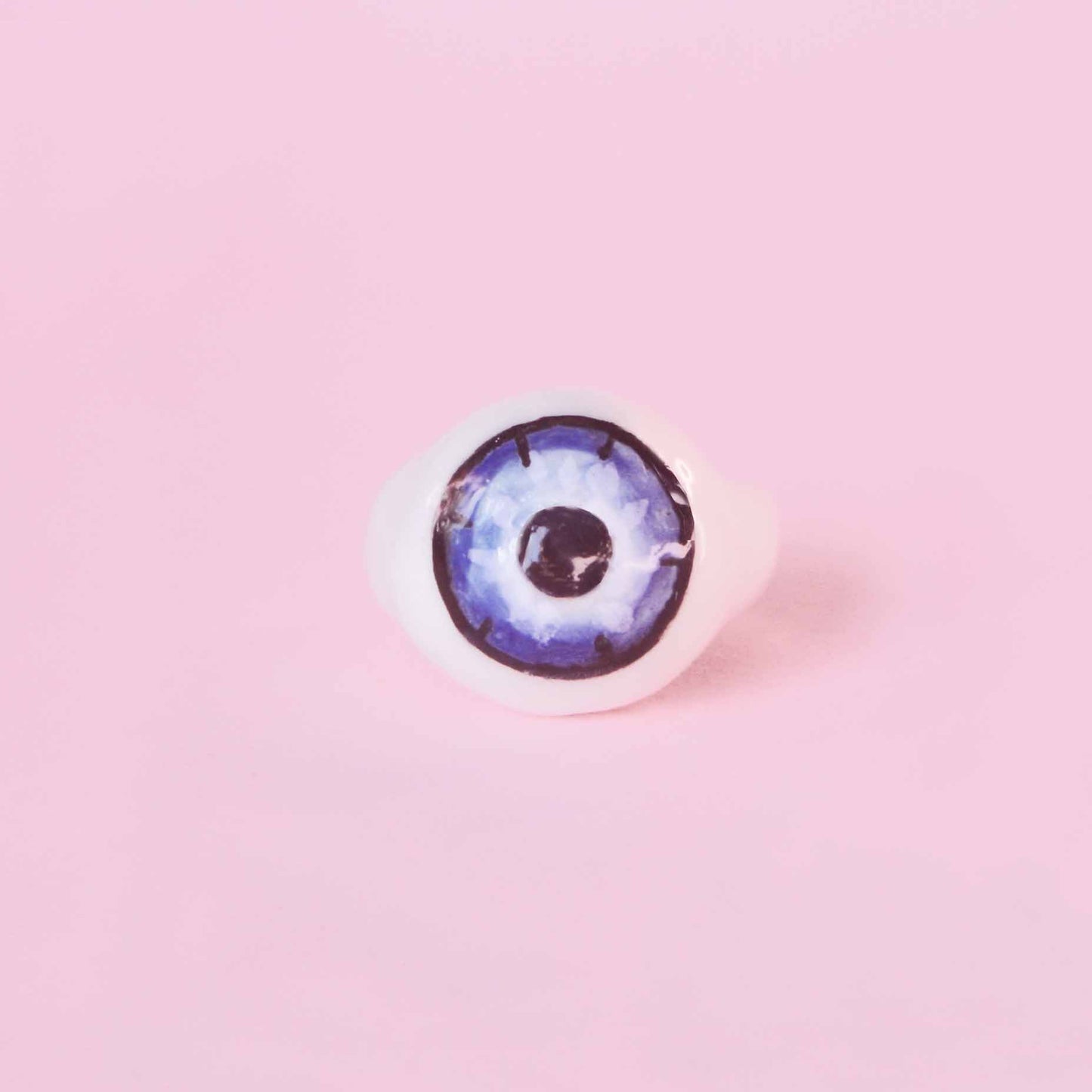 EYEBALL - PORCELAIN RING