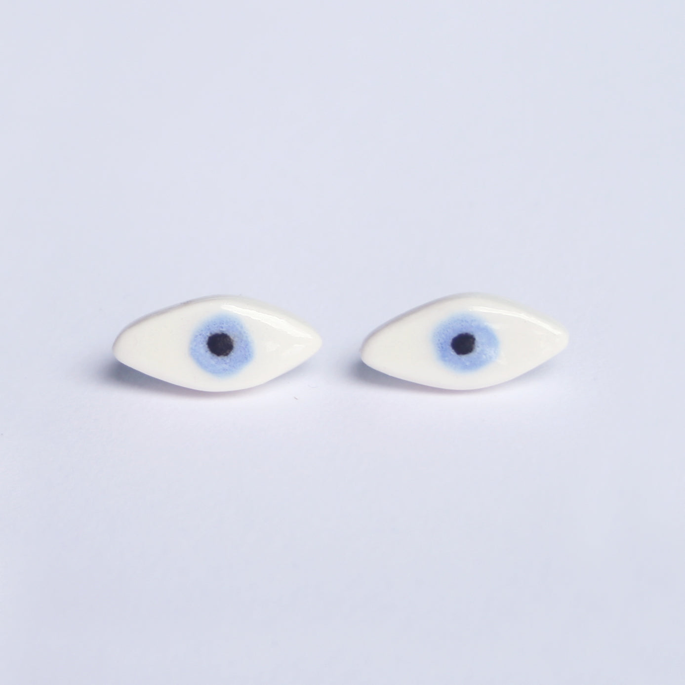 EYE STUDS - PORCELAIN EARRINGS