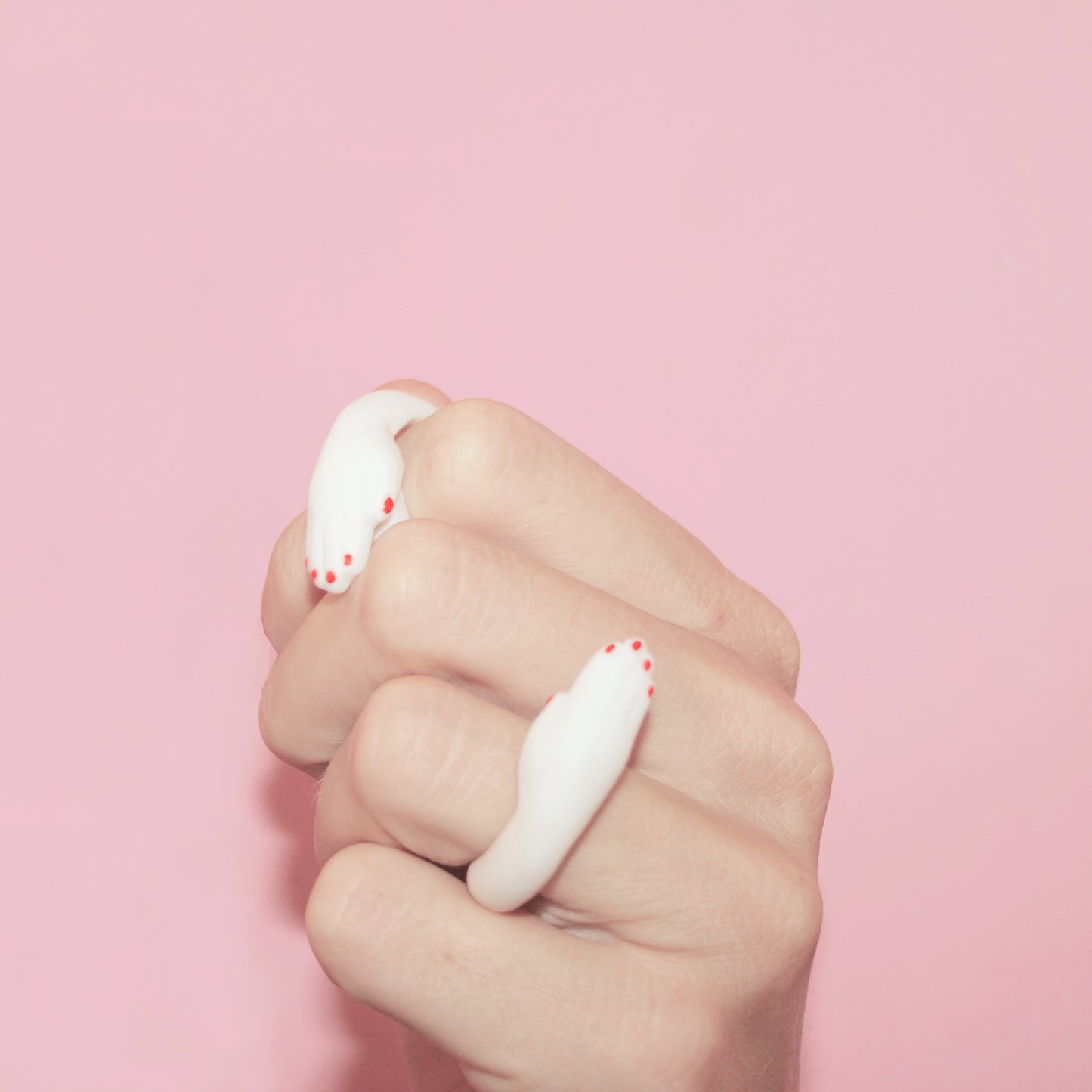 HAND - PORCELAIN RING