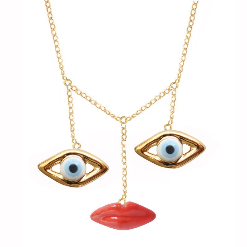 FACE NECKLACE