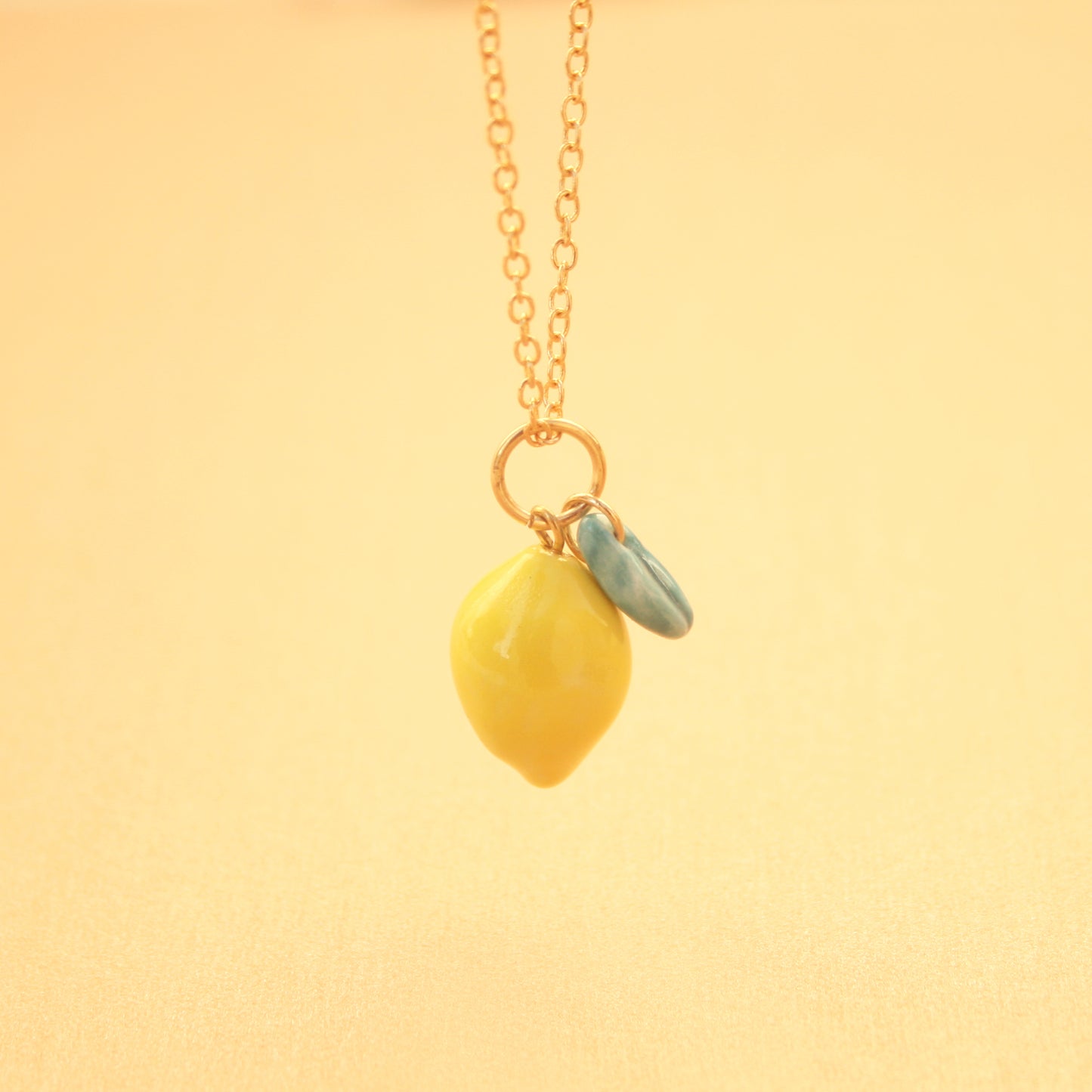 JANUARY : LEMON CHARM NECKLACE