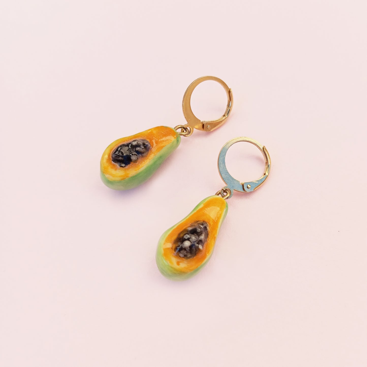MARCH: PAPAYA EARRINGS