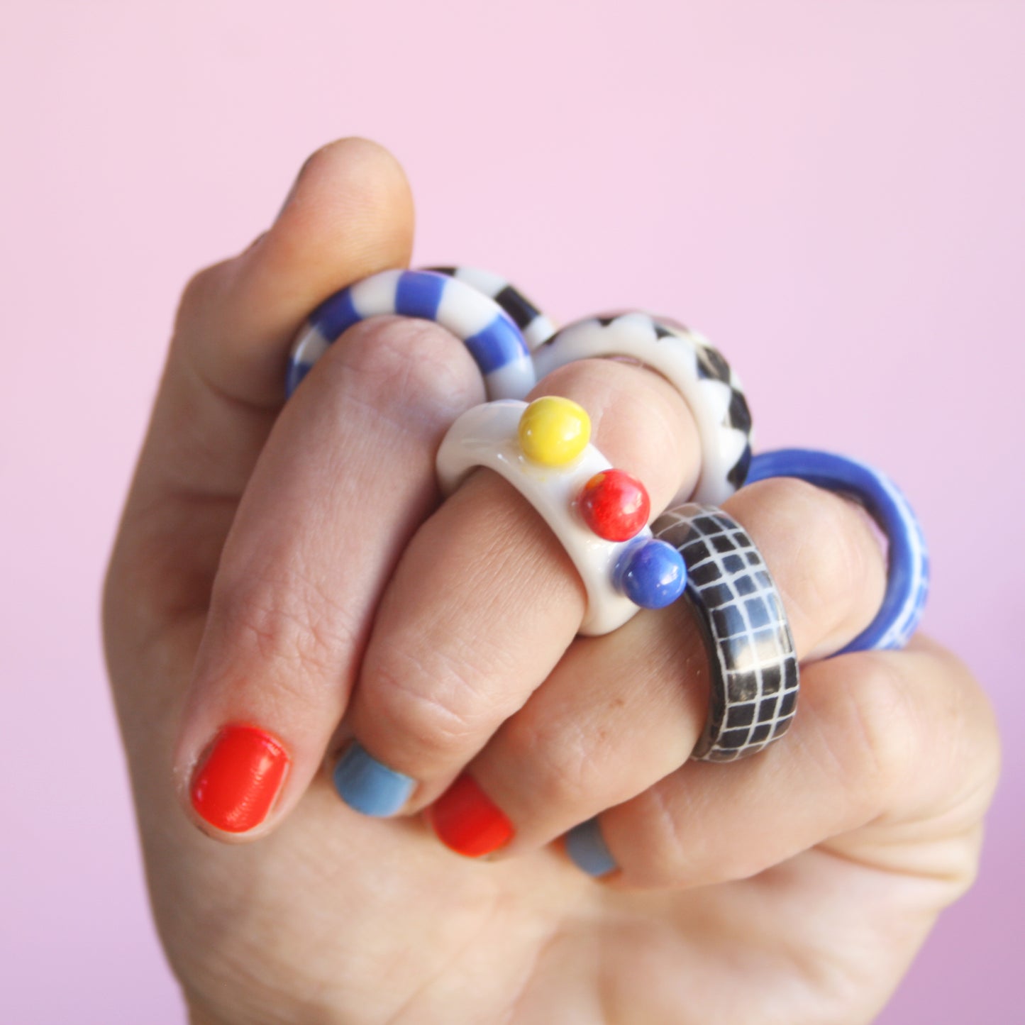 BUBBLE - PORCELAIN RING