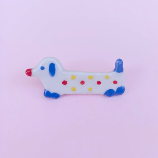 WEENIE DOG BROOCH