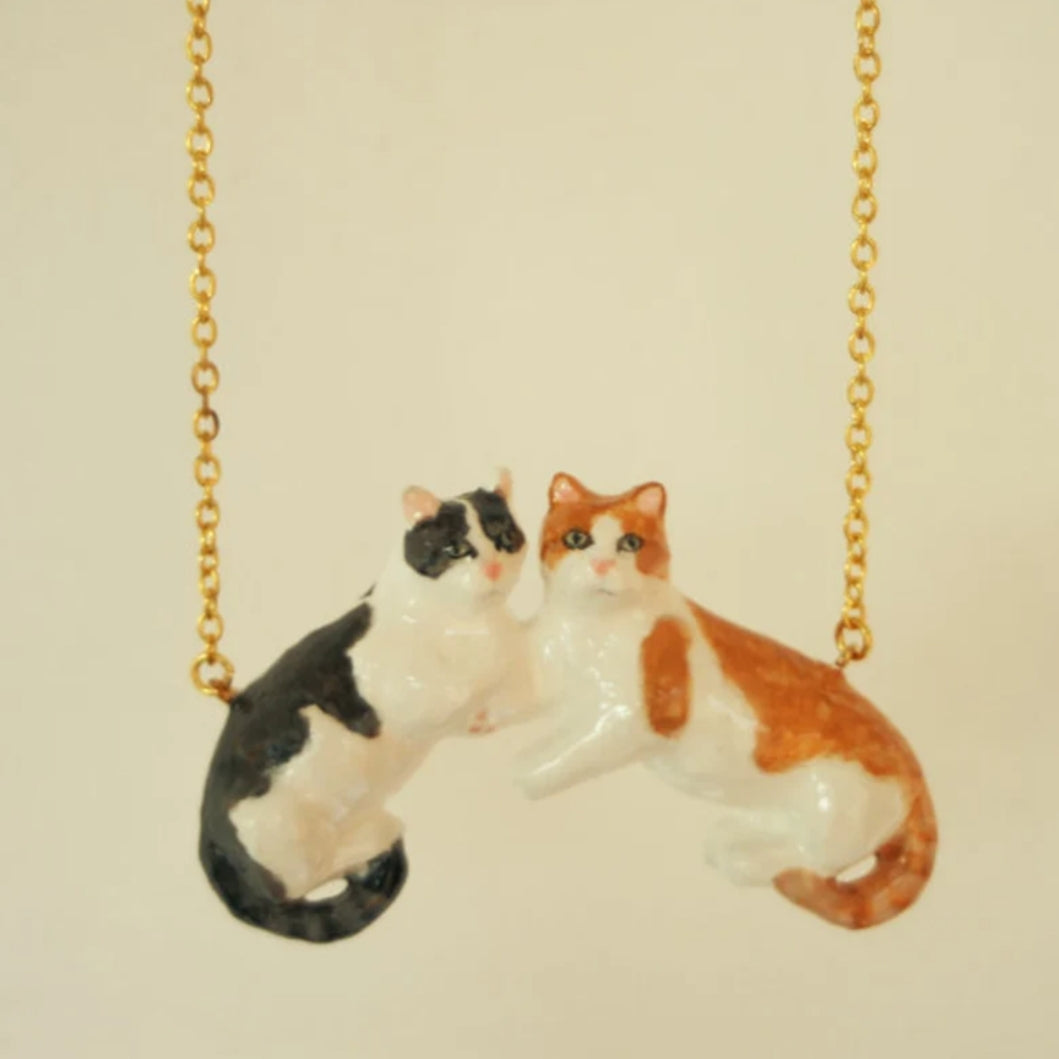 PET PORTRAIT NECKLACE / Custom Dog or Cat Pendat