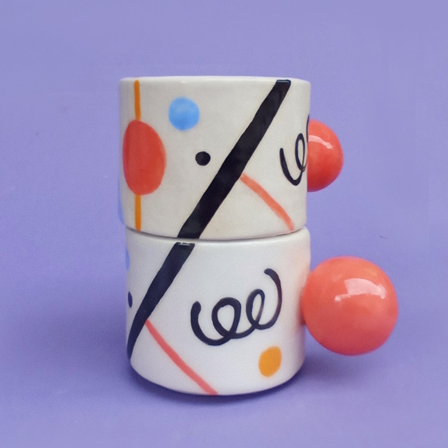 SHAPES! - CERAMIC CUPS 100 ml